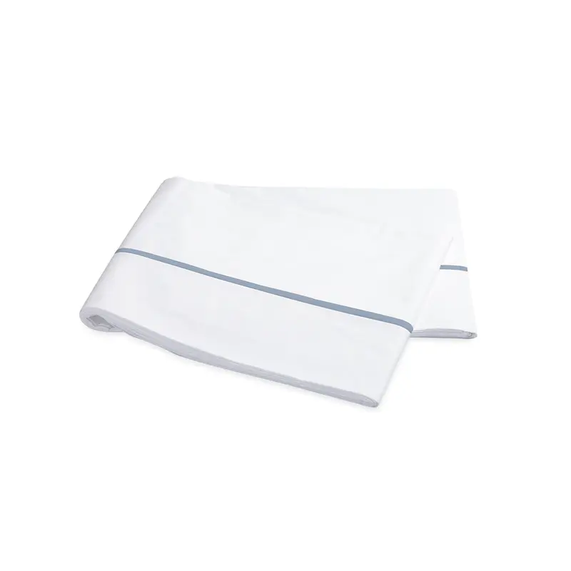 Gatsby Hazy Blue Bedding by Matouk