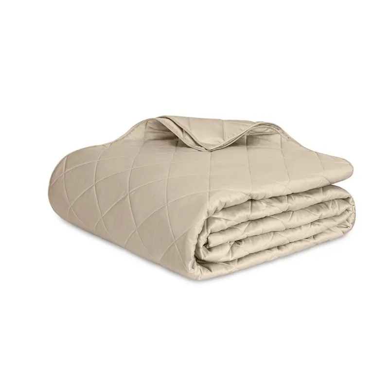 Nocturne Quilt in Khaki by Matouk