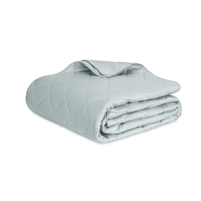 Nocturne Quilt in Pool by Matouk