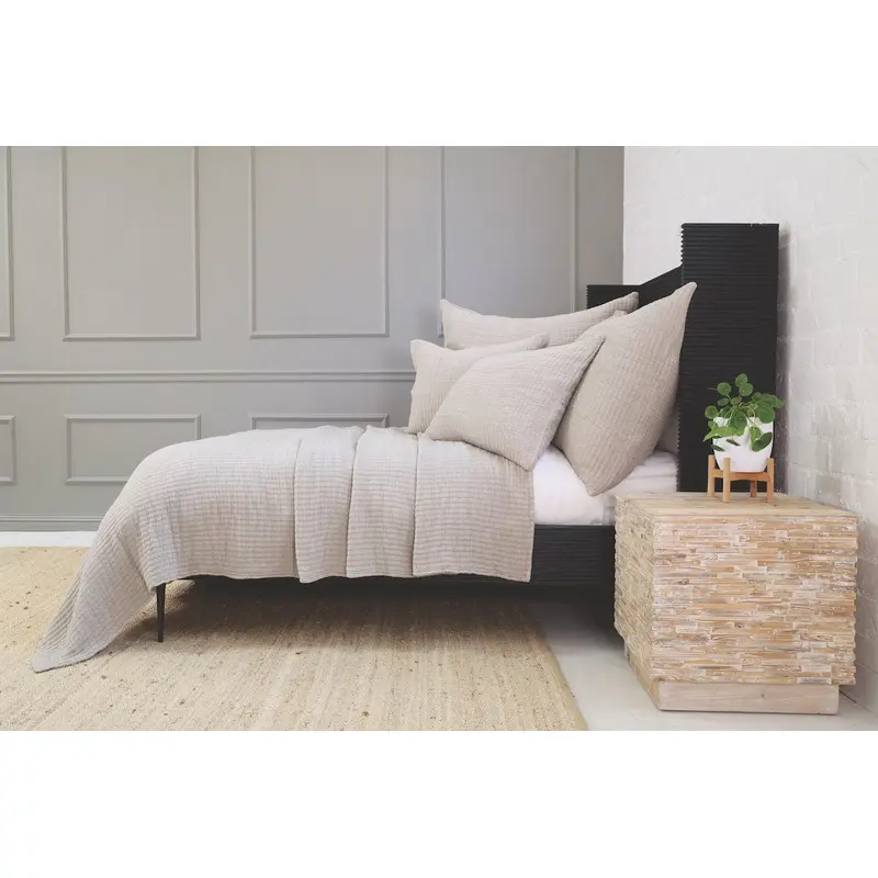 Vancouver Natural Coverlets by Pom Pom at Home