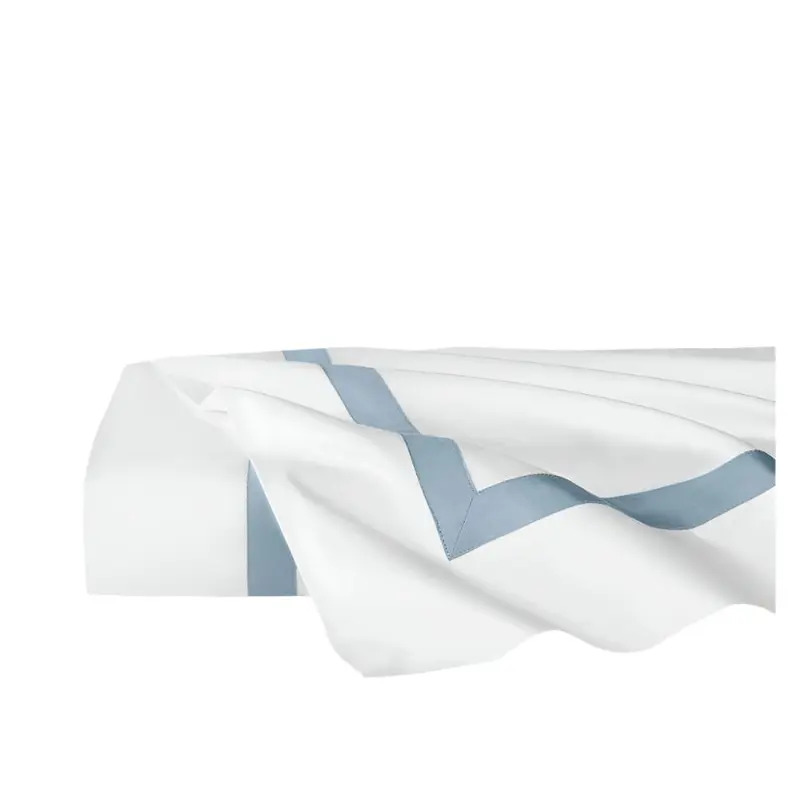 Estate Bedding in White and Sea by Sferra