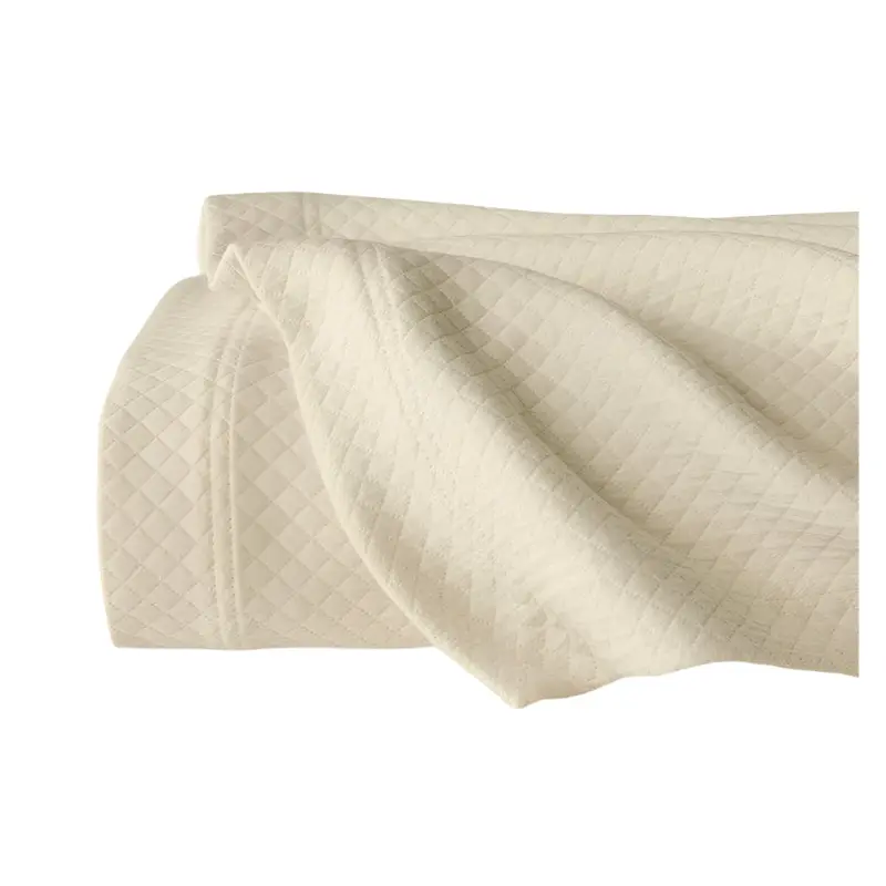 Rombo Sand Coverlets by Sferra