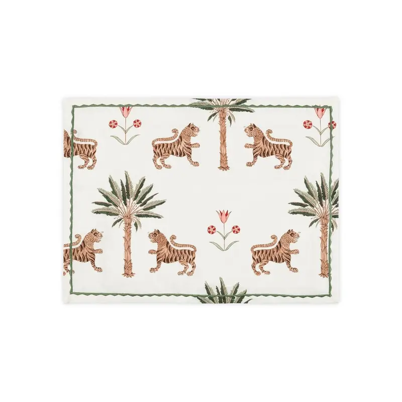 Tiger Palm Placemats by Matouk Schumacher