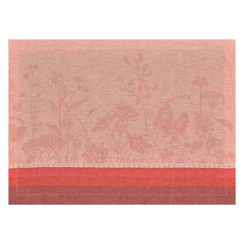 instant bucolique pink placemat le jacquard franais