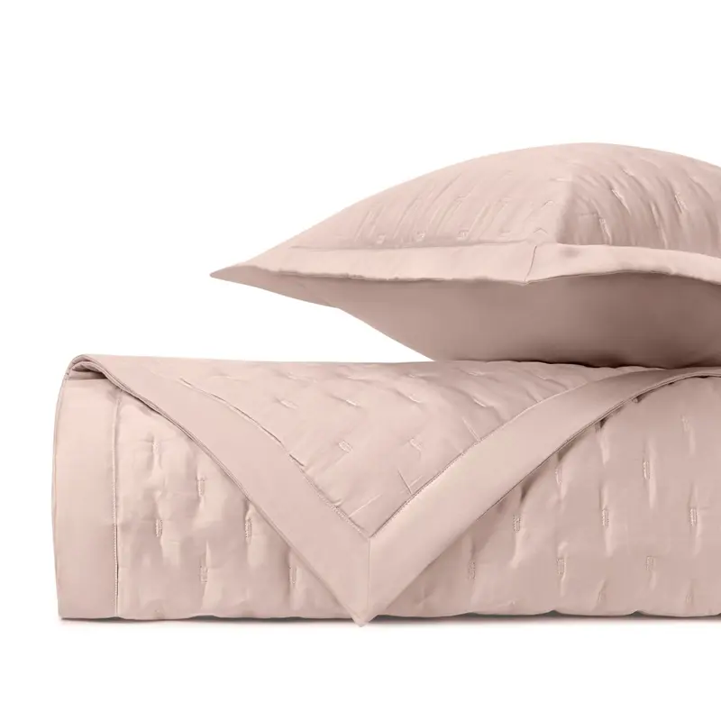 Fil Coupe Quilted Light Pink by Home Treasures