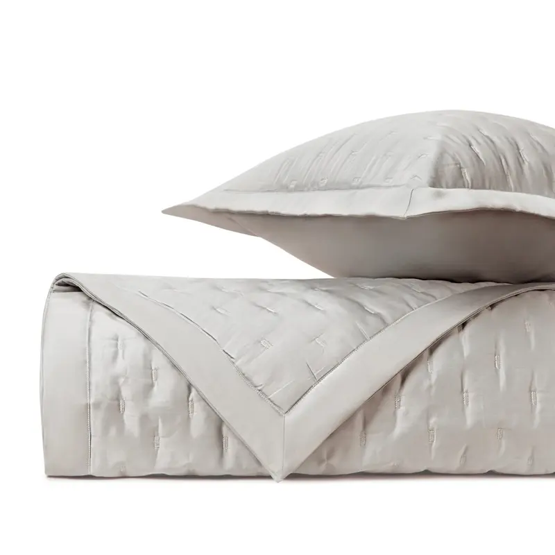 Fil Coupe Quilted Oyster by Home Treasures