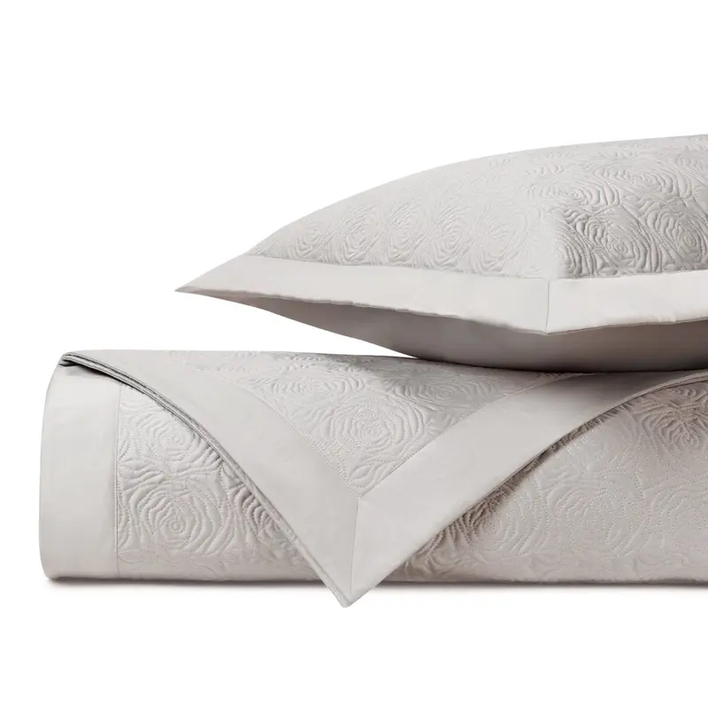 Roses Quilted Oyster by Home Treasures