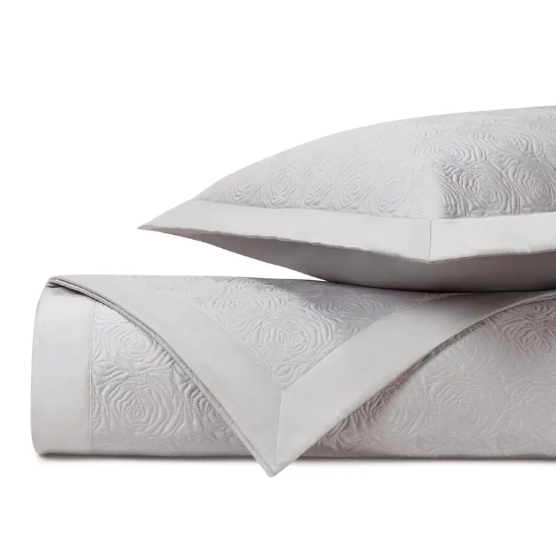 Roses Quilted Pebble by Home Treasures