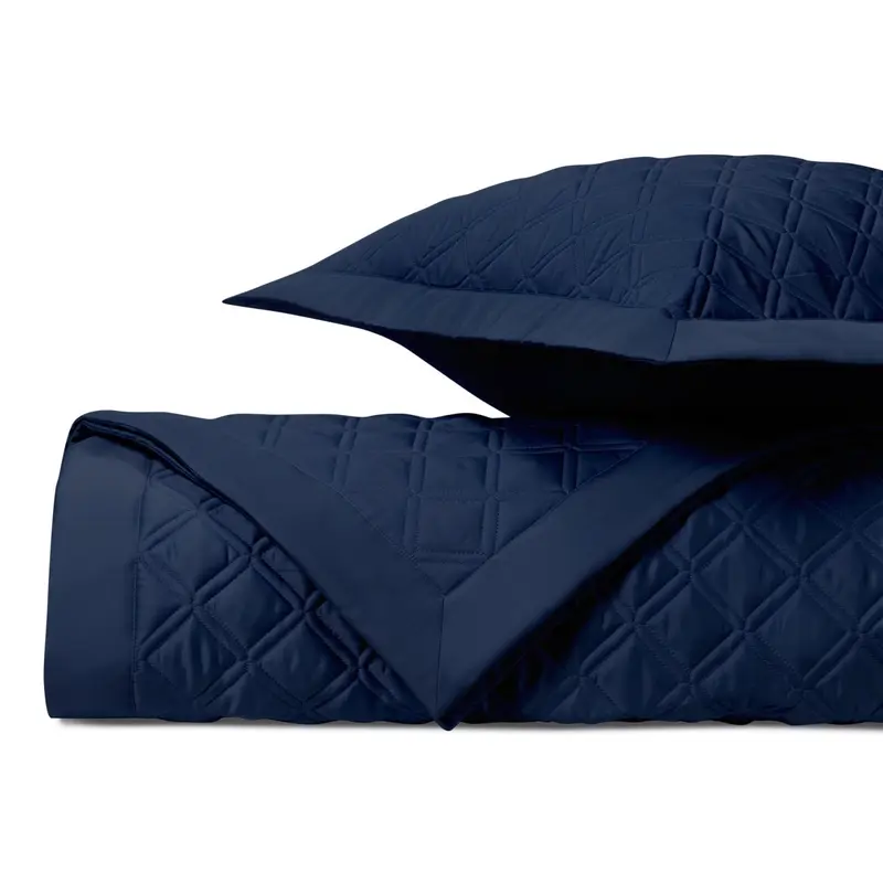 Renaissance Quilted Navy Blue by Home Treasures