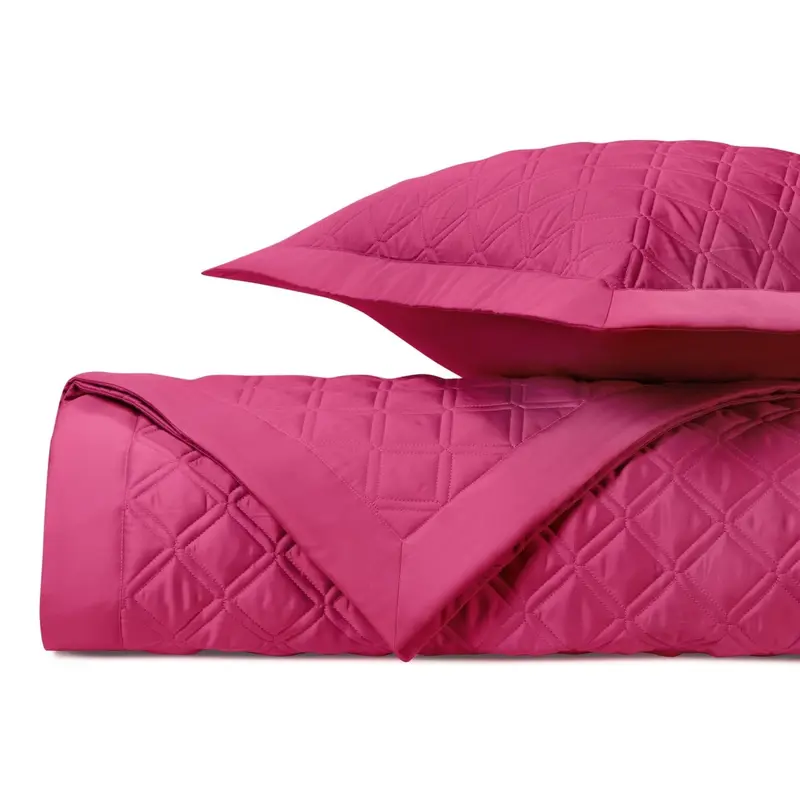 Renaissance Quilted Bright Pink by Home Treasures