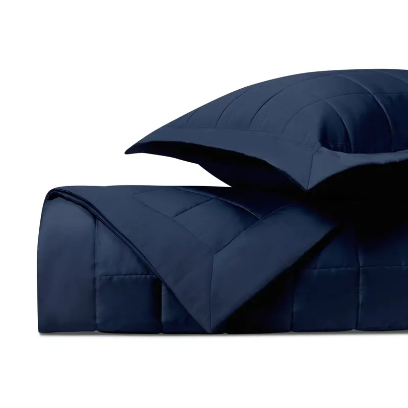 Plateau Quilted Navy Blue by Home Treasures