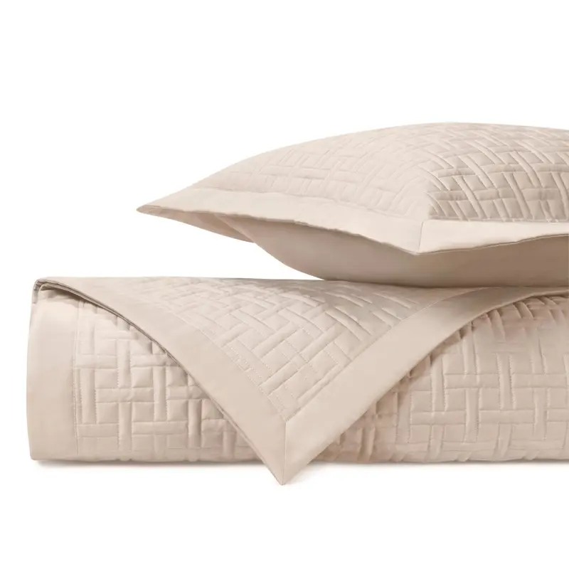 Parquet Quilted Ecru by Home Treasures