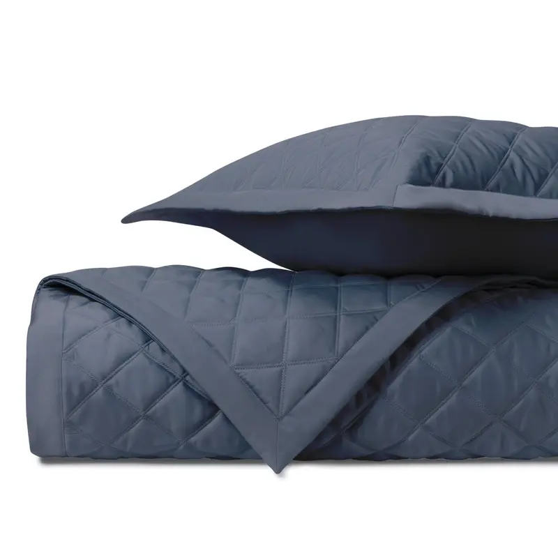 Mesa Quilted Stone Blue by Home Treasures