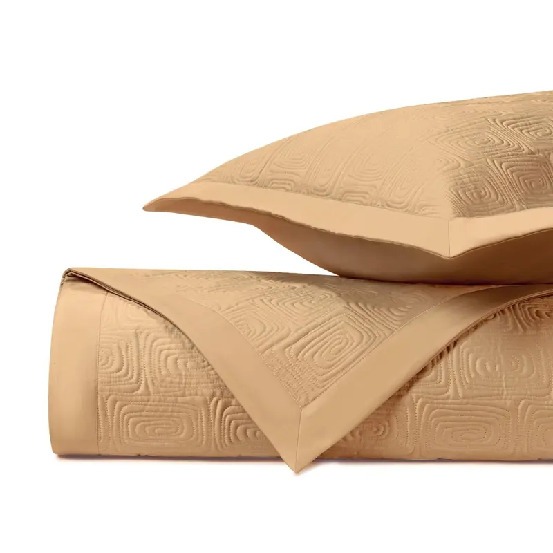 Maze Quilted Gold by Home Treasures