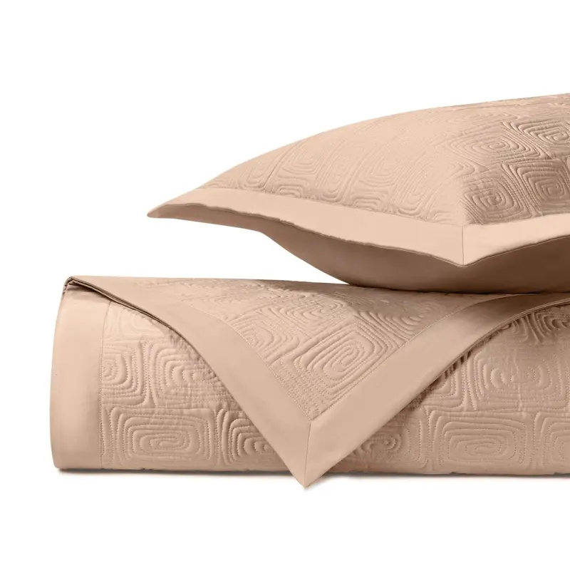 Maze Quilted Blush by Home Treasures