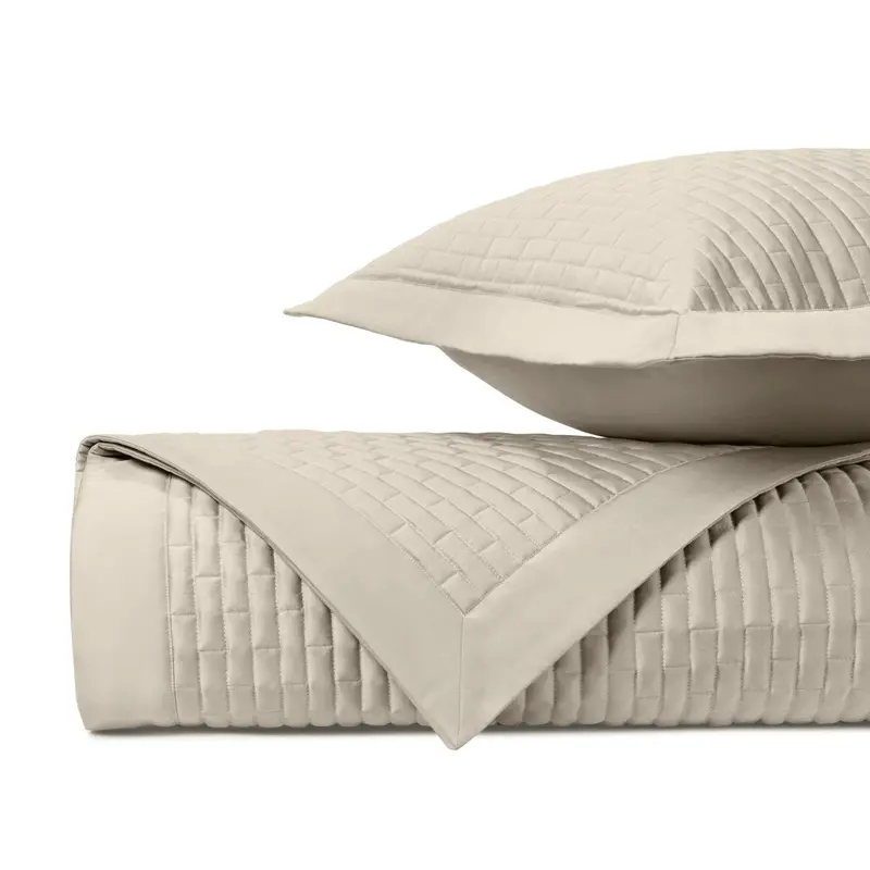 Mason Quilted Khaki by Home Treasures