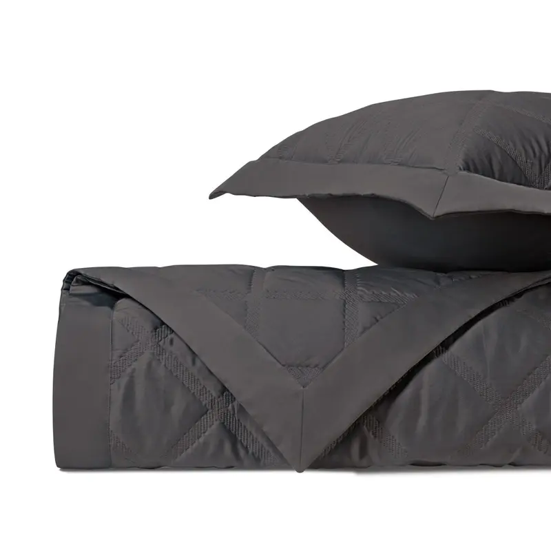 Luciana Quilted Grisaglia Gray by Home Treasures