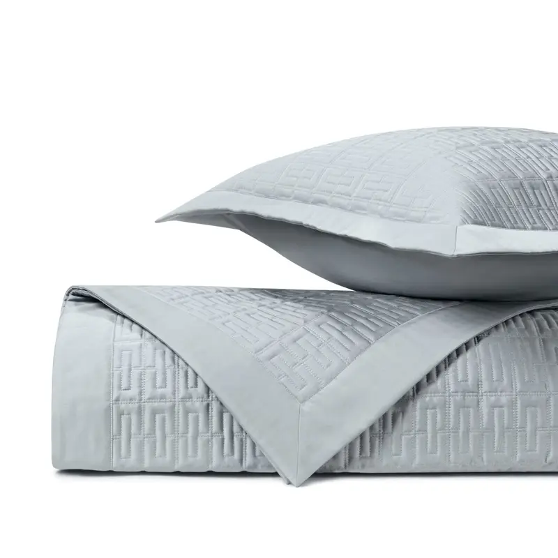 Londres Quilted Blue Gray by Home Treasures