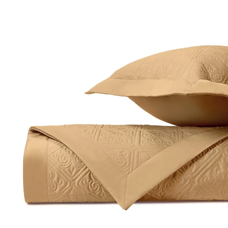 Laurel Quilted Gold by Home Treasures