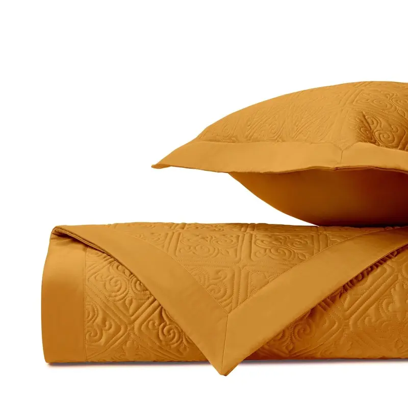 Laurel Quilted Marigold by Home Treasures