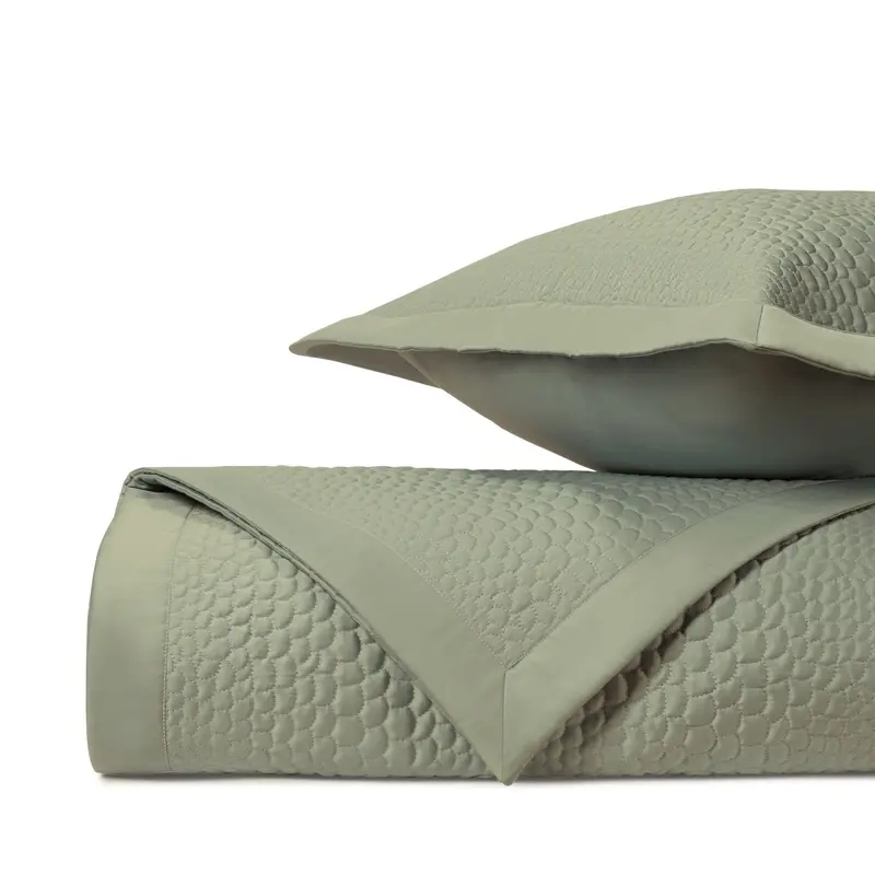 Komodo Quilted Crystal Green by Home Treasures