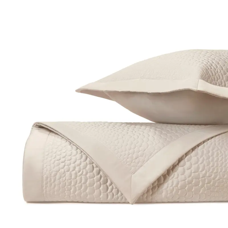 Komodo Quilted Ecru by Home Treasures