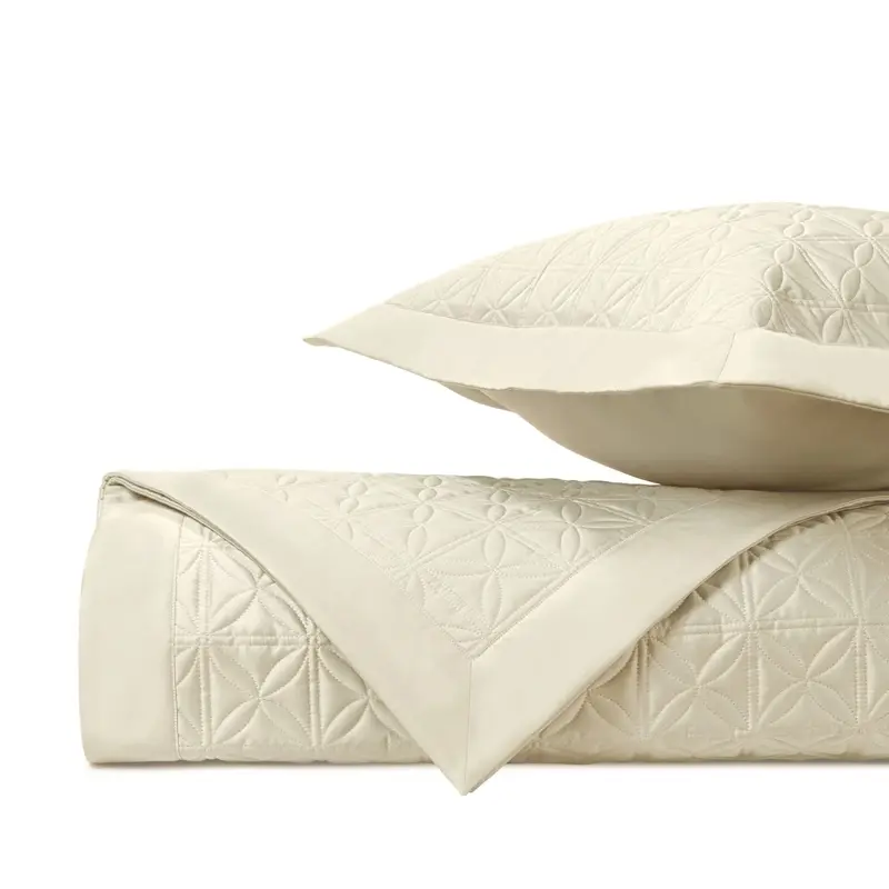 Isla Quilted Ivory by Home Treasures