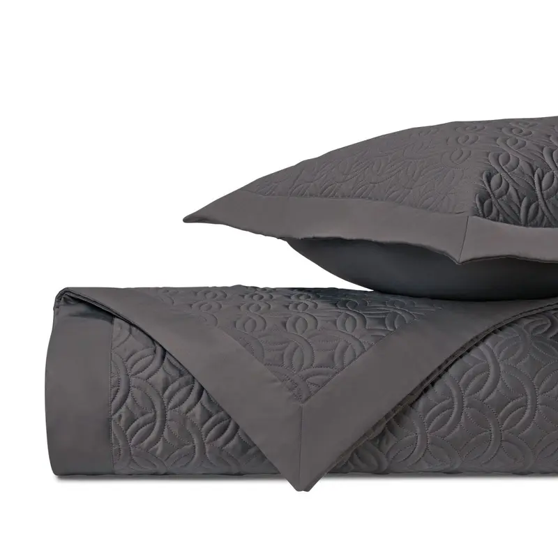 Duomo Quilted Grisaglia Gray by Home Treasures