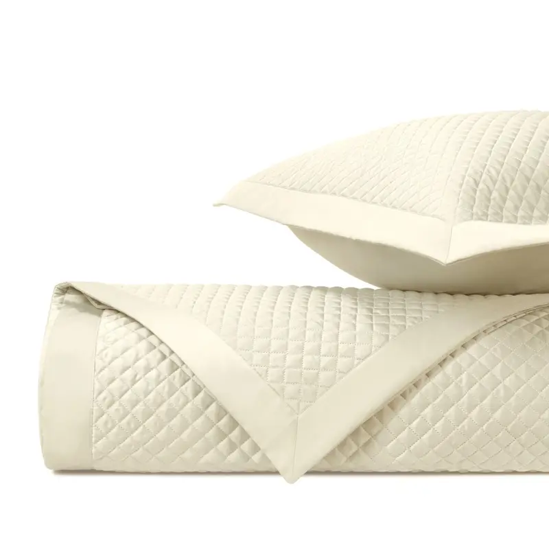 Diamond Quilted Ivory by Home Treasures
