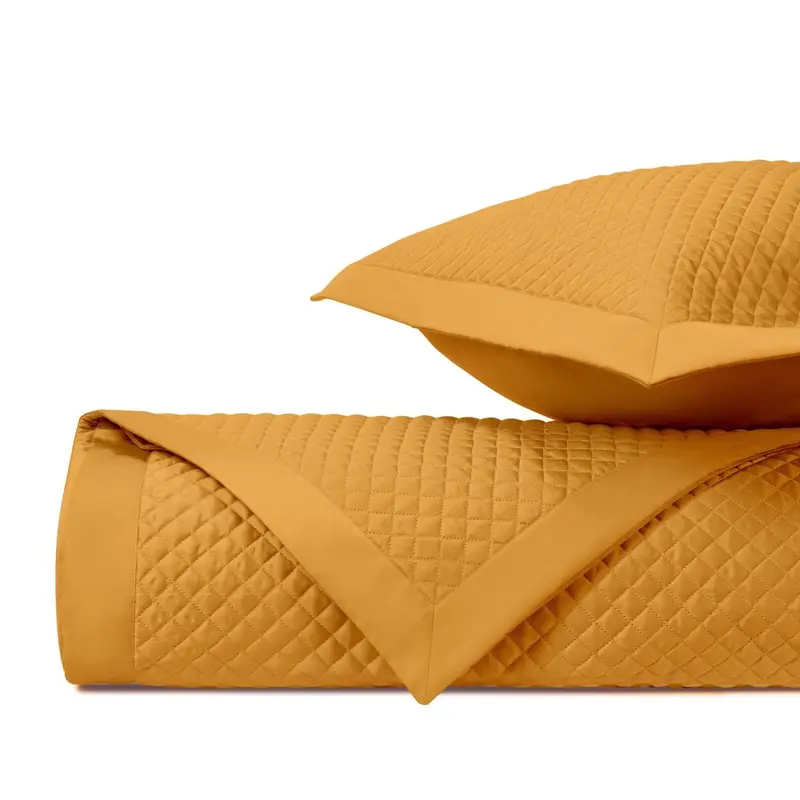 Diamond Quilted Marigold by Home Treasures