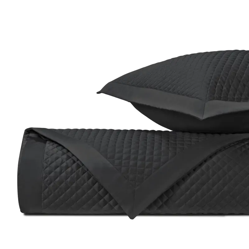 Diamond Quilted Black by Home Treasures