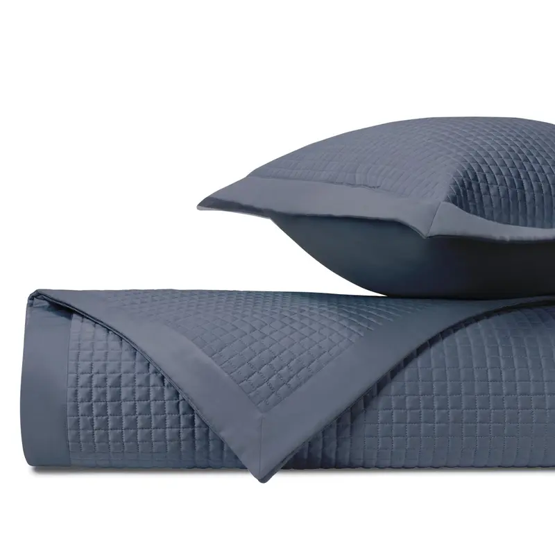 Deluxe Quilted Stone Blue by Home Treasures