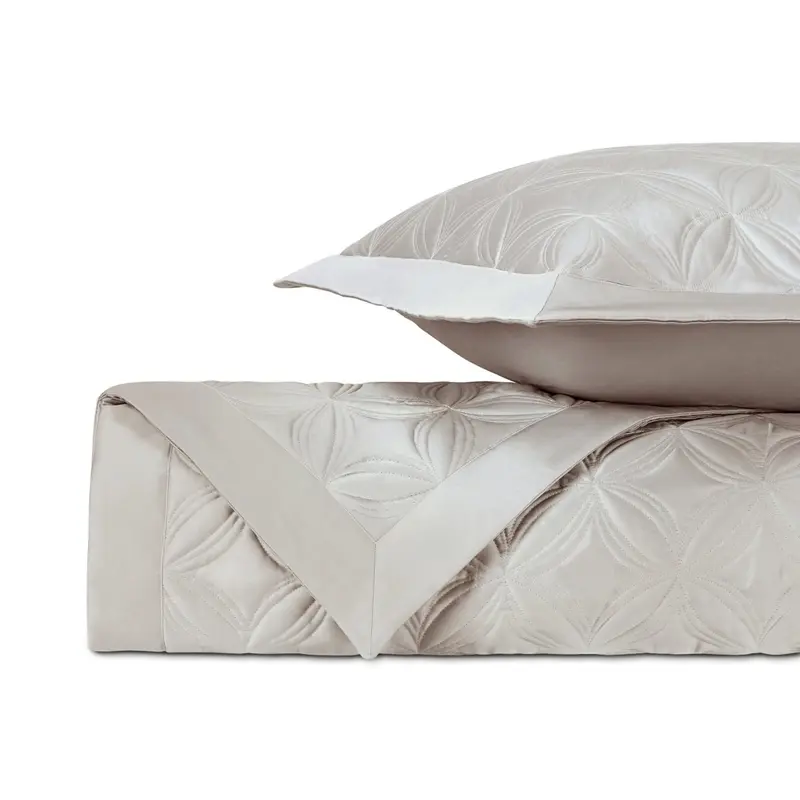 Dara Quilted Oyster by Home Treasures