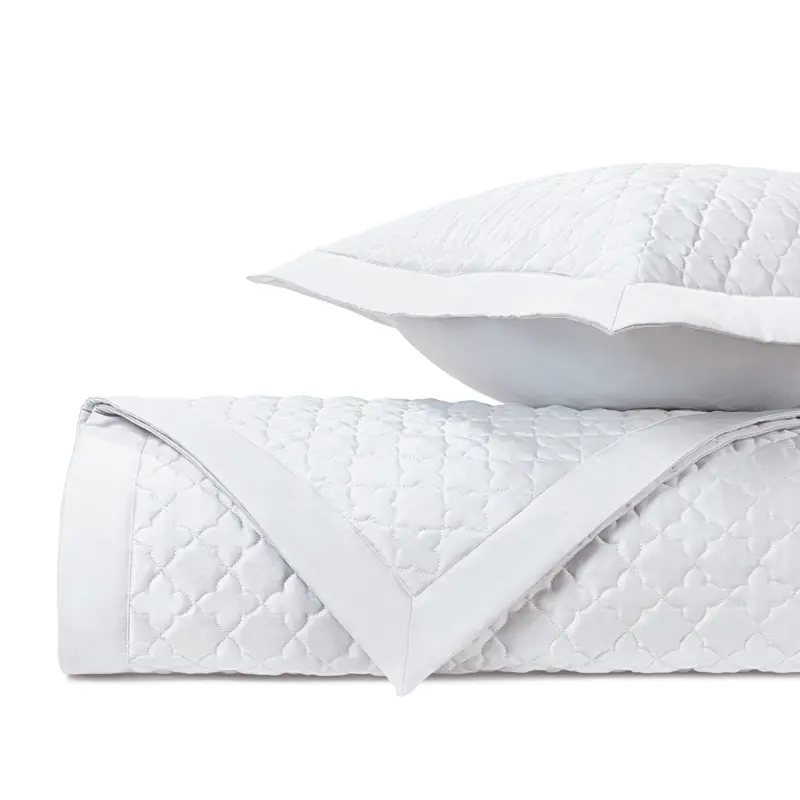 Clover Quilted White by Home Treasures