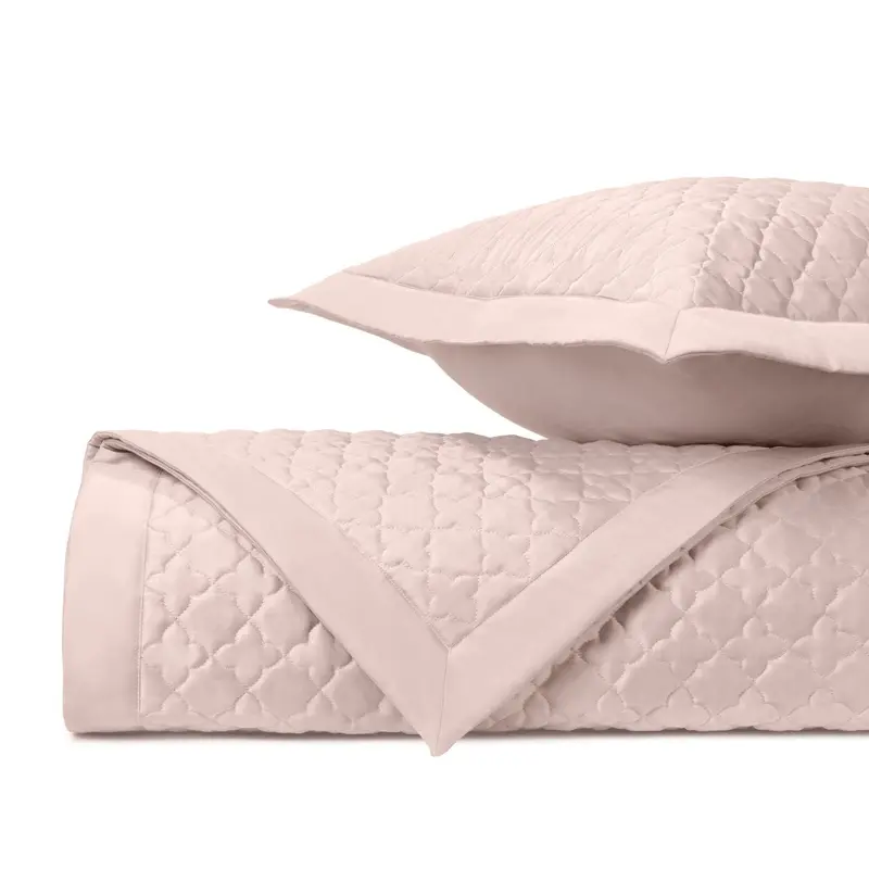 Clover Quilted Light Pink by Home Treasures