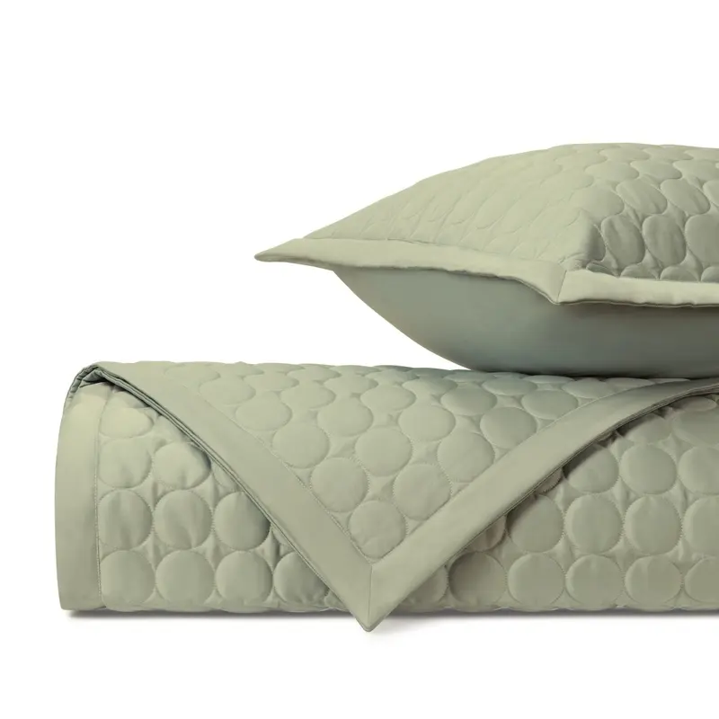 Cleo Quilted Crystal Green by Home Treasures