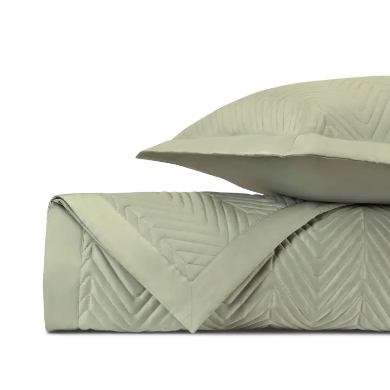 Charleston Quilted Crystal Green by Home Treasures