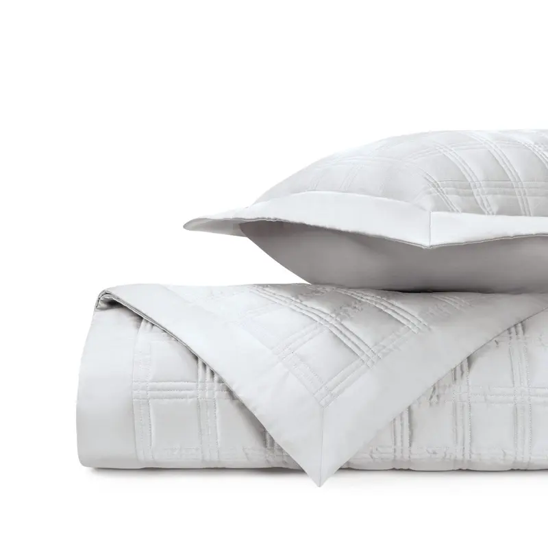 Block Quilted Pebble by Home Treasures