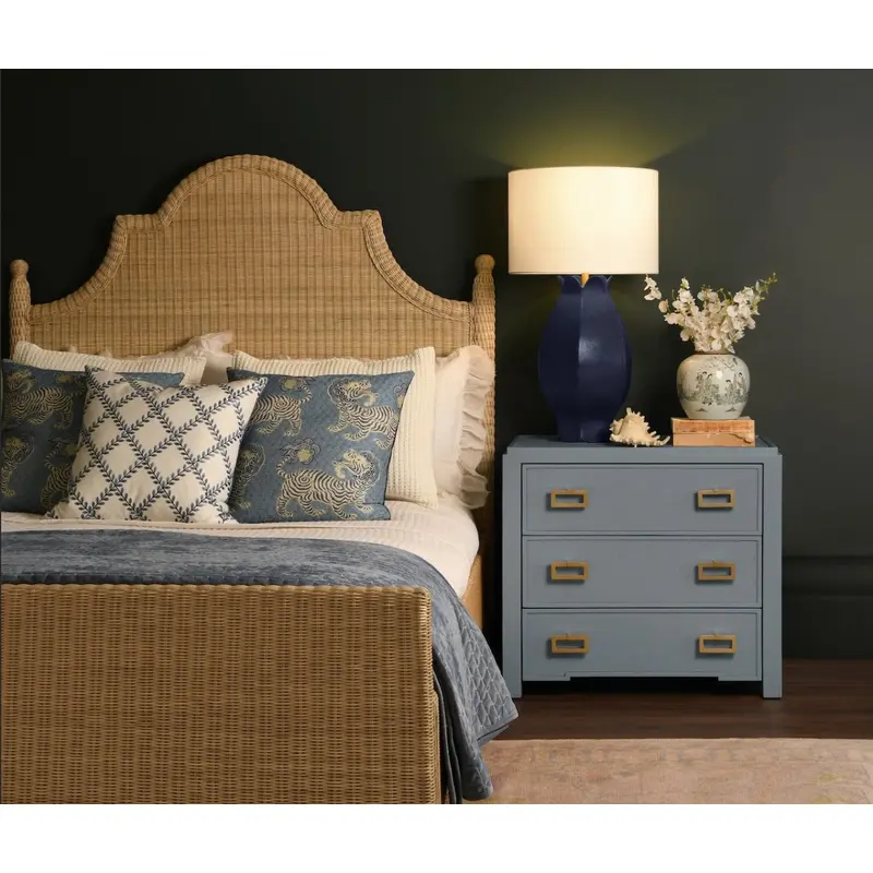 Chamberlain King Bed Frame by Worlds Away