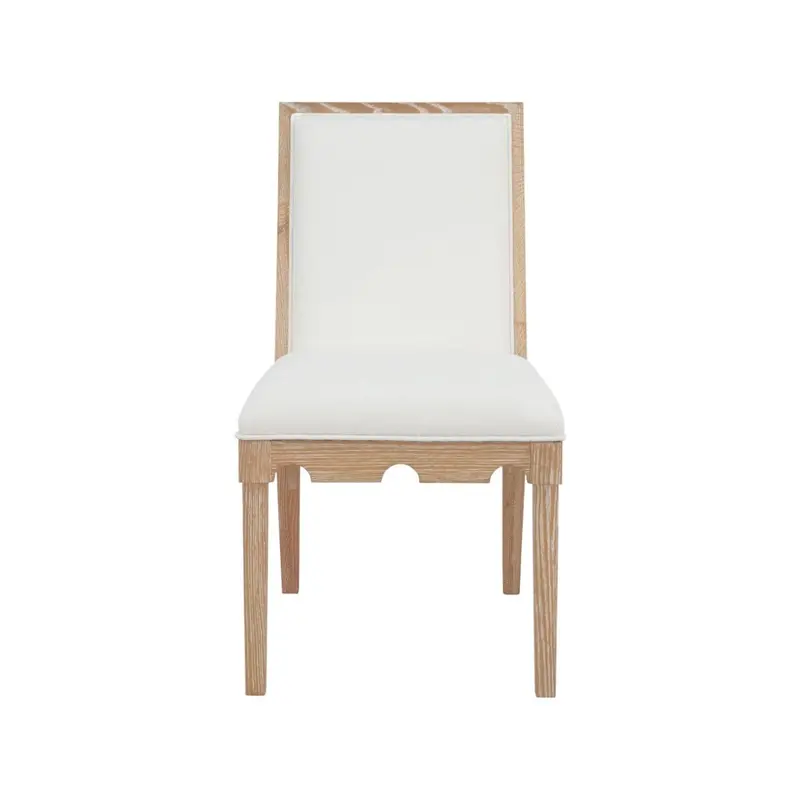 Worlds Away Lanister Cerused Oak Dining Chair