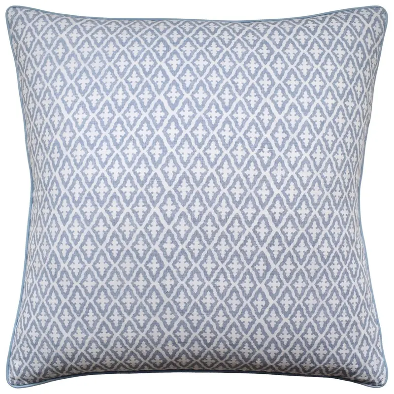 Lindsey Blue Decorative Pillow by Ryan Studio