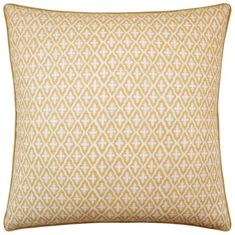 Lindsey Soft Gold Decorative Pillow by Ryan Studio