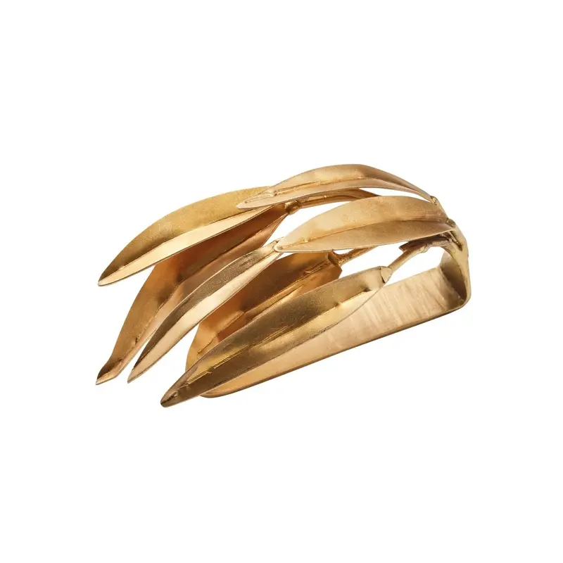 Verve Napkin Ring in Gold, Set of 4 Kim Seybert