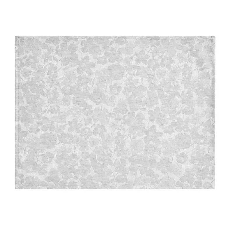 a la carte mille fleurs grey coated placemat by le jacquard franais