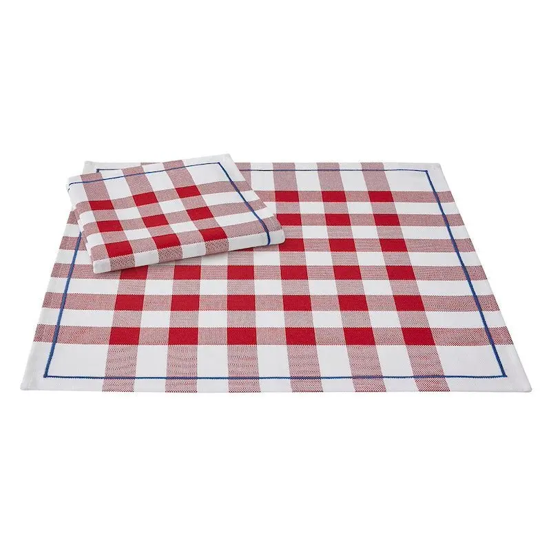 bistrot franais red box set 2 napkins by le jacquard franais