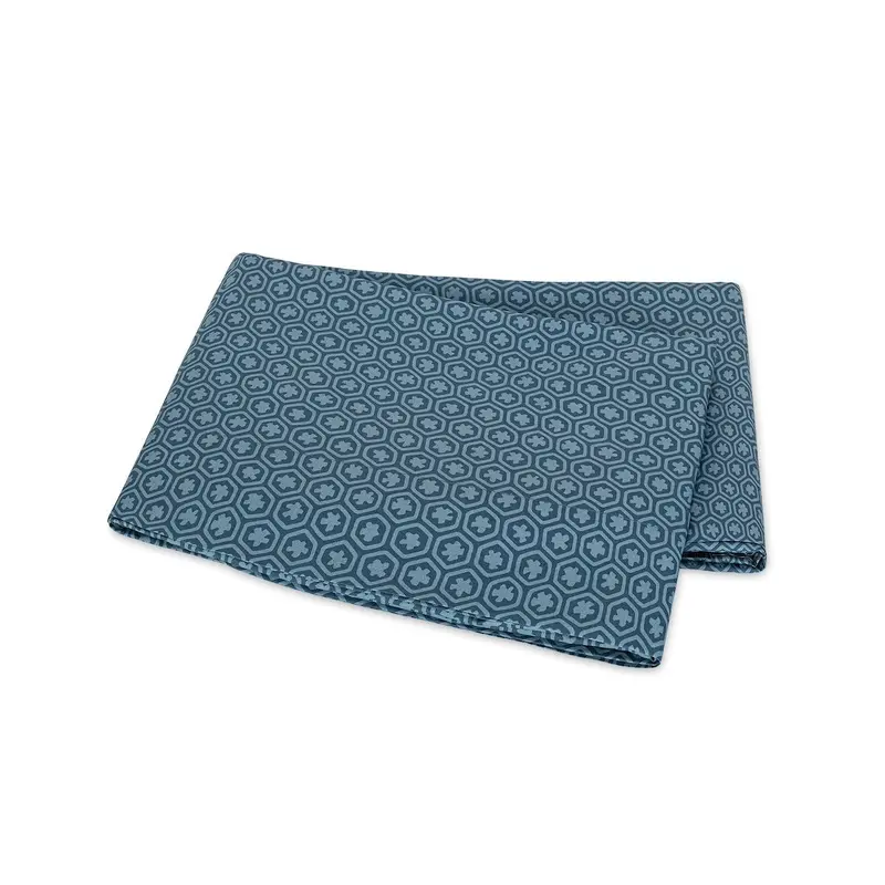 Levi Prussian Blue Bedding by Matouk Schumacher