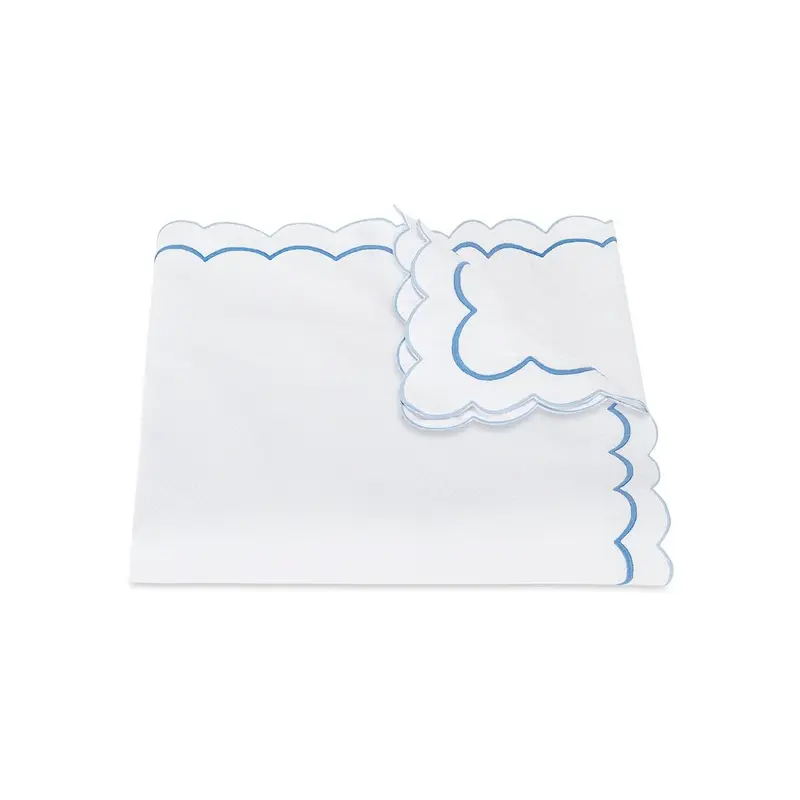 India Pique Azure Duvet Covers by Matouk