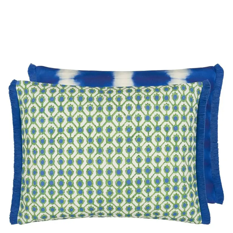 Designers Guild Jaal Emerald Outdoor Decorative Pillow