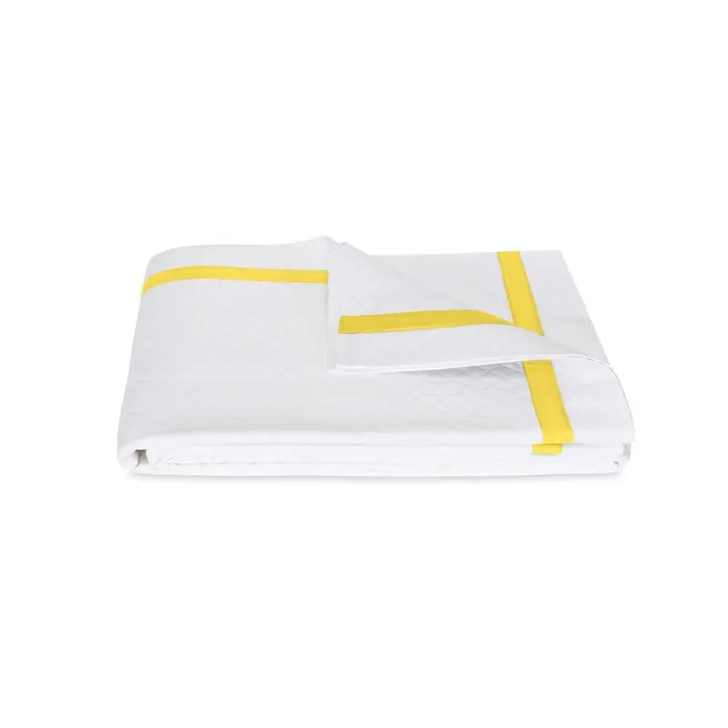 Matouk Lowell Matelass Lemon