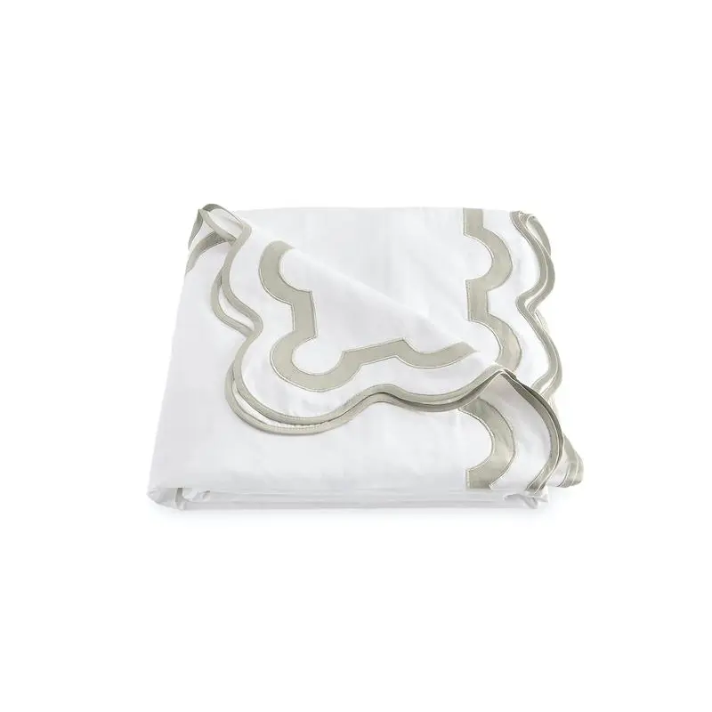 Matouk Mirasol Silver Duvet Covers